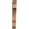 Ekena Millwork Balboa Traditional Rough Sawn Bracket, Western Red Cedar, 6"W x 40"D x 48"H BKT06X40X48BOA01RWR - alternate 2